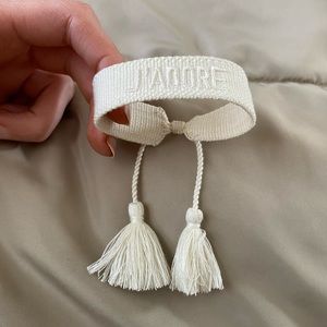 Christian Dior woven thread bracelets